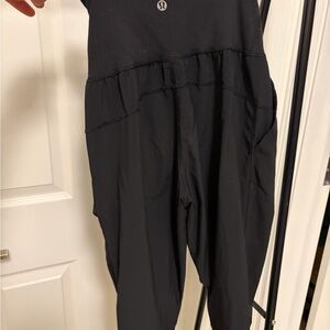 lululemon athletica Classic Black Jumpsuit